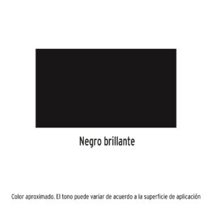 Pintura en Aerosol Negro brillante Truper