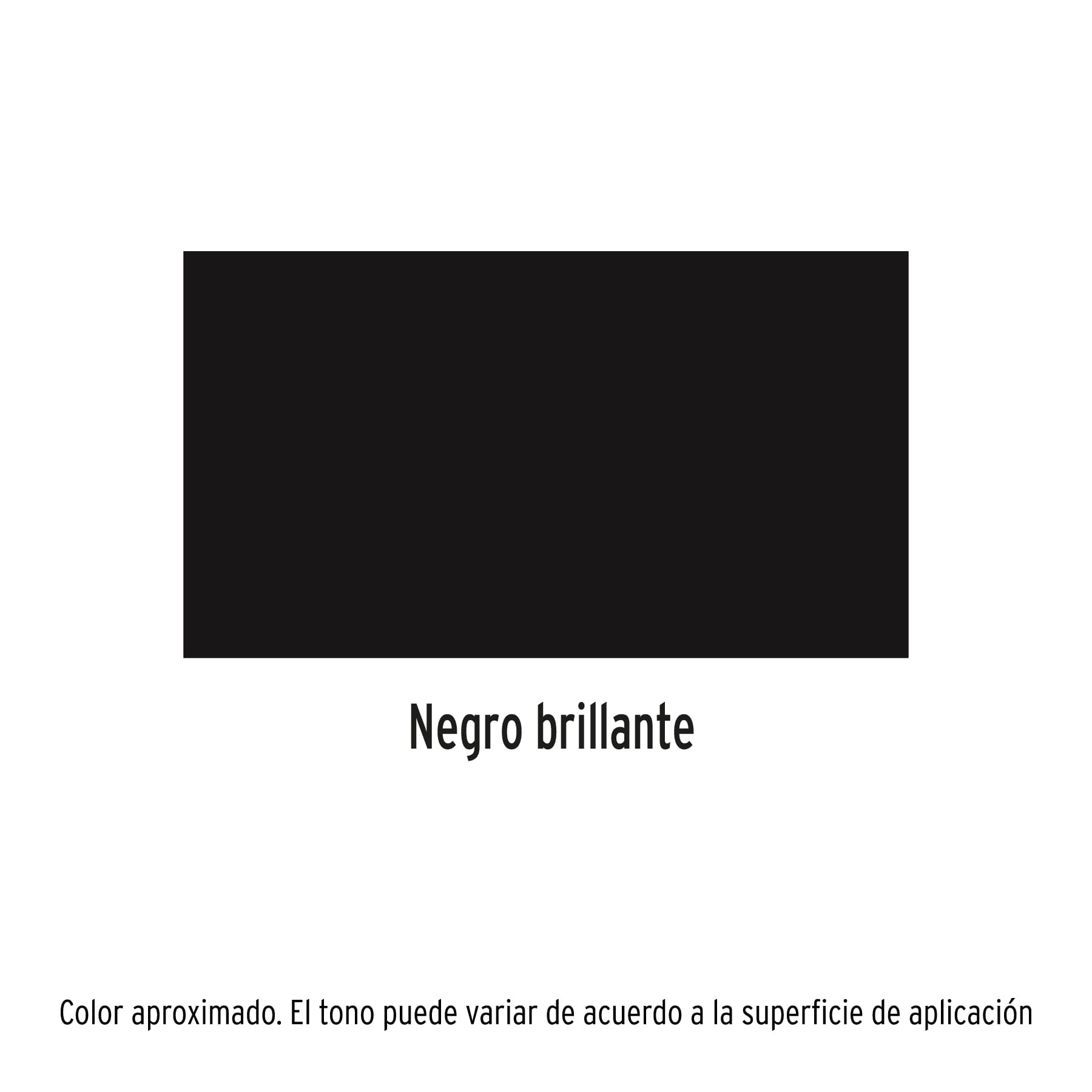 Pintura en Aerosol Negro brillante Truper