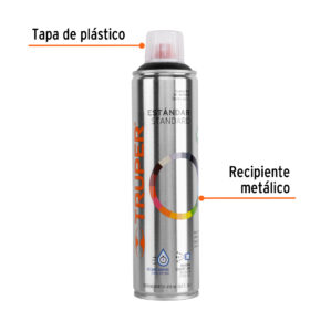 Pintura en aerosol Negro Mate Truper