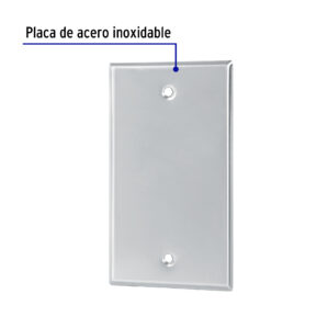Tapa Ciega de Placa de Acero Inoxidable