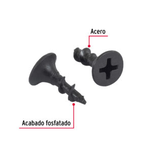 Pijas multiusos 6 x 1/2" bolsa 100 piezas