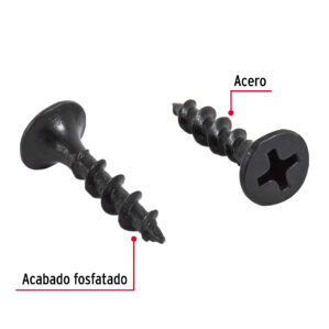 Pijas multiusos 6 x 3/4" bolsa 100 piezas