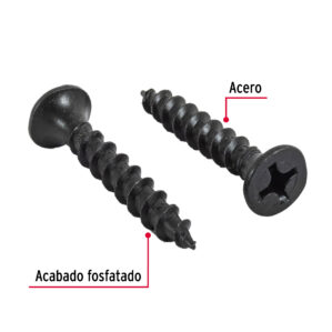 Pijas multiusos 6 x 1-3/4" bolsa con 100 piezas