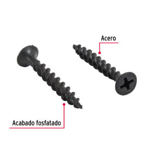 Pijas multiusos 8 x 1-1/4" bolsa con 100 piezas