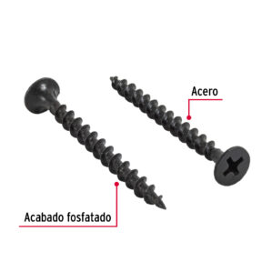 Pijas multiusos 8 x 1-3/4" bolsa con 100 piezas