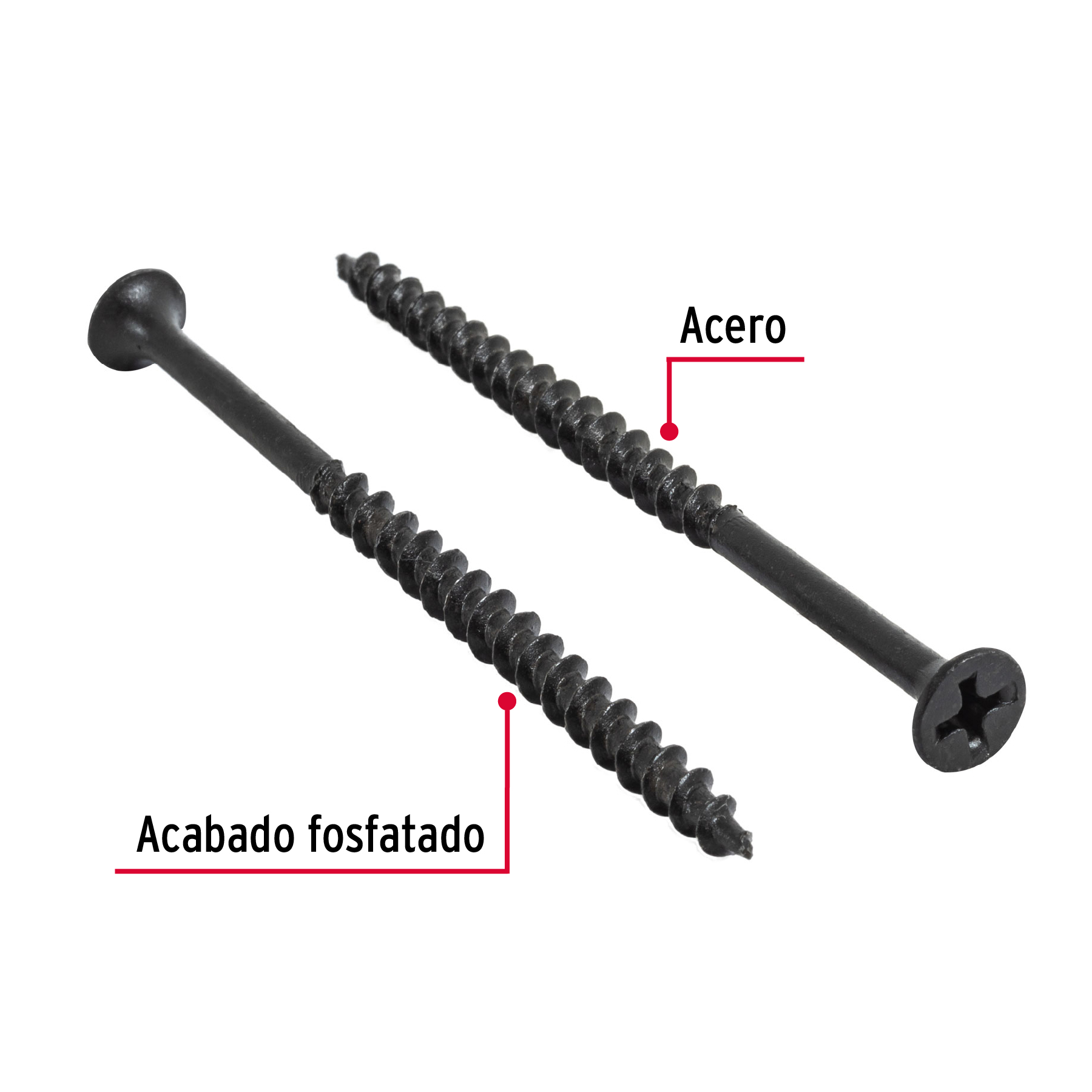 Pijas multiusos 8 x 3" bolsa con 100 piezas