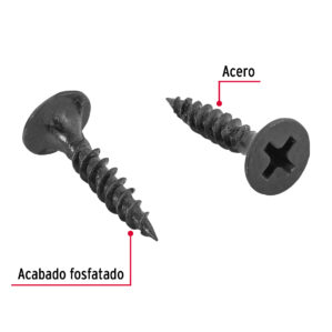 Pija multiusos 6 x 3/4" cuerda fina Bolsa 100 piezas