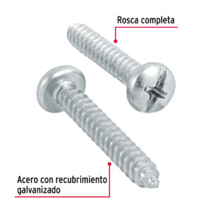 Pija para lamina #10 x 1-1/4" bolsa con 150 pzas