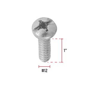 Pija para lamina #12 x 1