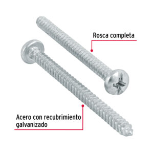 Pija para lamina #8 x 2" bolsa con 200 pzas