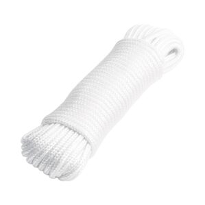 Piola de poliester diamante de 4mm 15m blanca Fiero