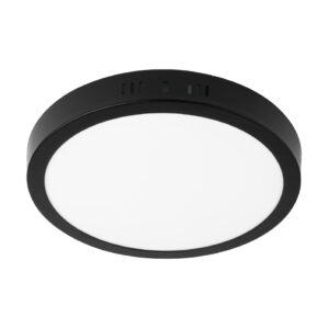 Lampara de LED 18w de Sobreponer luz de dia negro