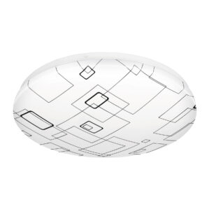 Lampara Led Tipo Plafon Redondo 22w Sobreponer