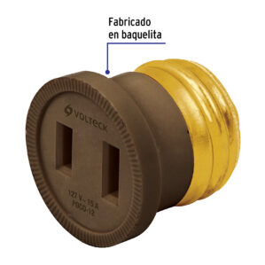Adaptador socket de portalampara a contacto