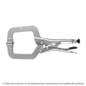 Pinza de Presion Tipo "C" de 6" Mordaza Ajustable
