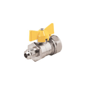 Valvula esfera para PE AL PE de 1/2" a flare 3/8" Foset