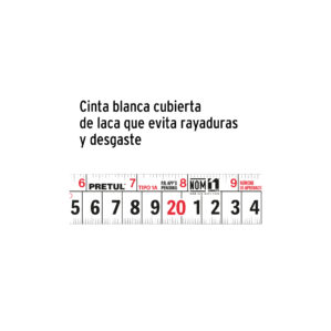 Flexometro 5.5m cinta de 25mm