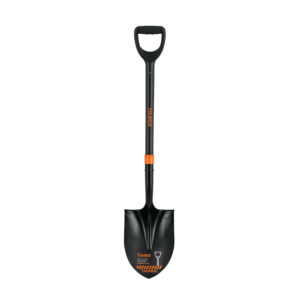 Pala redonda T-2000 puño "Y" mango fibra de vidrio Truper