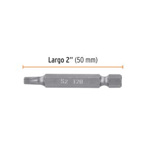 Puntas para desarmador Torx seg T20, 2", 5 piezas
