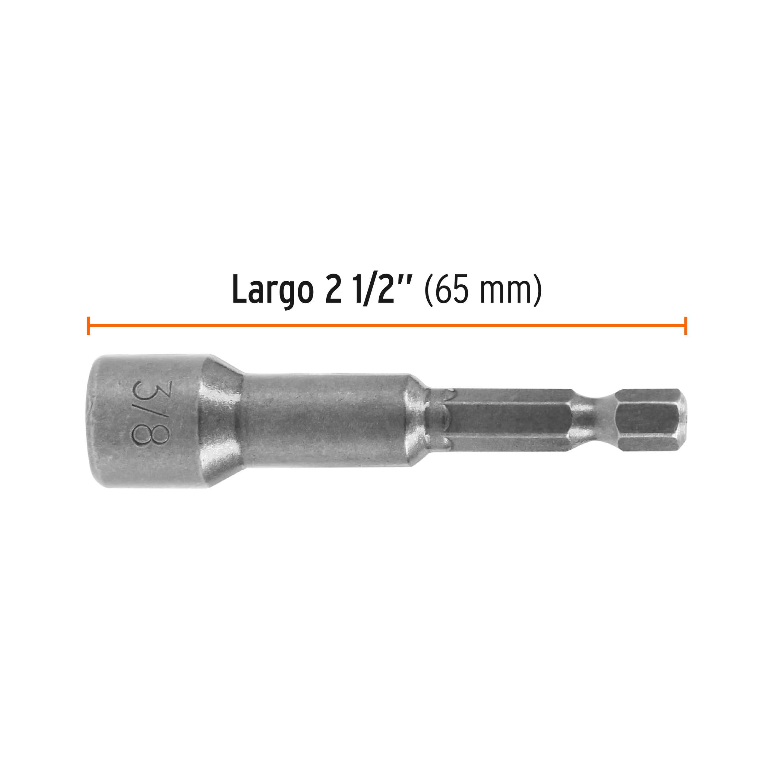 Juego dados magneticos 3/8" 5 piezas Para Taladro Truper