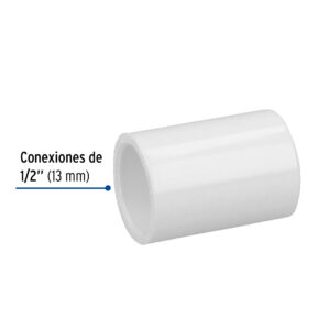 Cople de PVC Hidraulico 1/2"