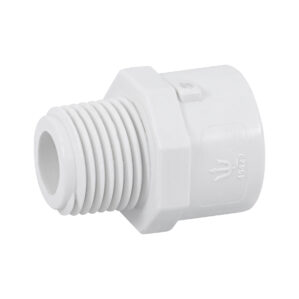 Conector macho de PVC Hidraulico 1/2"