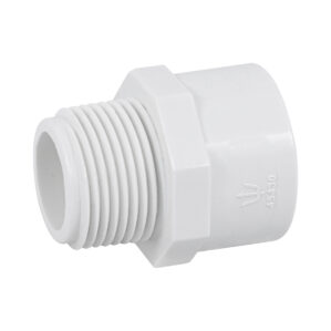 Conector macho de PVC Hidraulico 3/4"