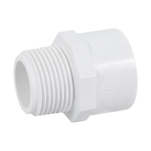 Conector macho de PVC Hidraulico 1"