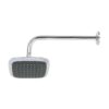 Regadera cuadrada plastica 6" con brazo Aero