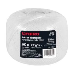 Rafia Blanca 900g Aprox 410m calibre 2.2 g/m
