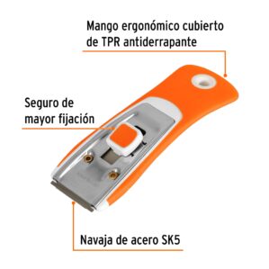 Raspador con navaja de 1-1/2"