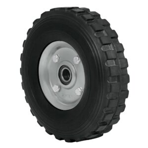 Rueda de hule solido 8" doble balero