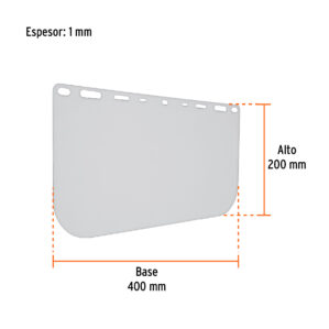 Repuesto para protector facial PF-500