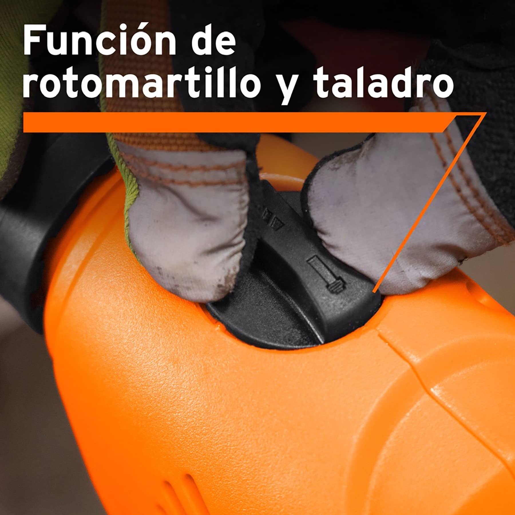 Taladro Rotomartillo 1/2" profesional 750w