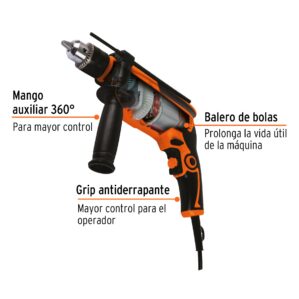 Taladro Rotomartillo 1/2" profesional 750w
