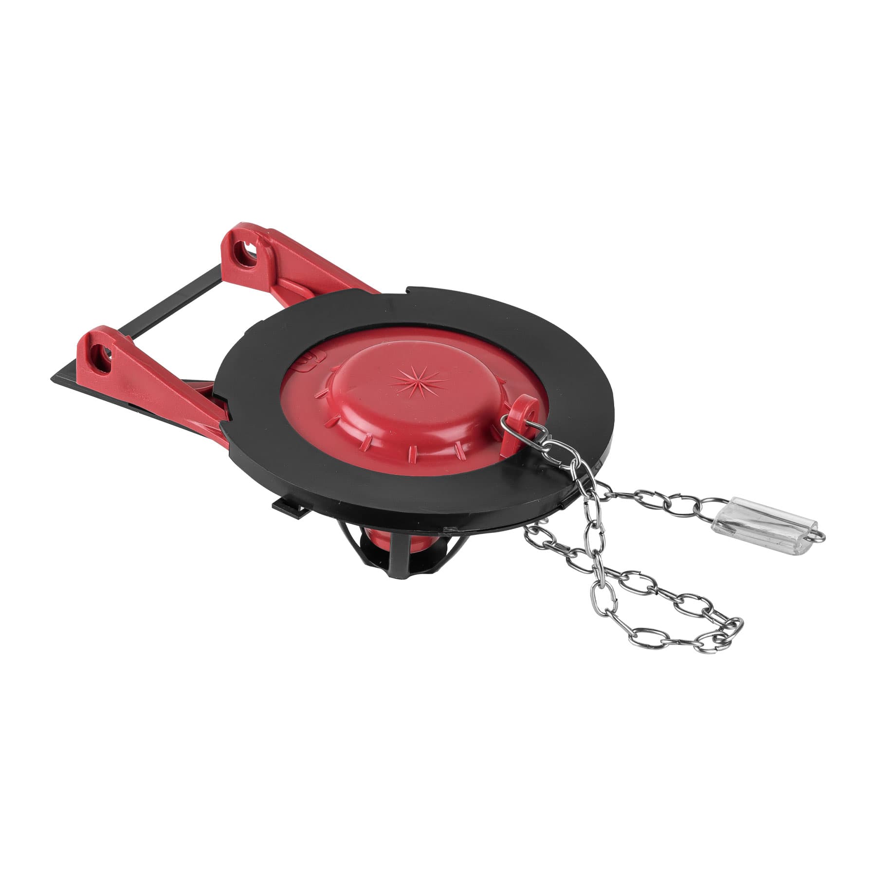 Sapo de 3" de silicona WC Cadena de acero inoxidable