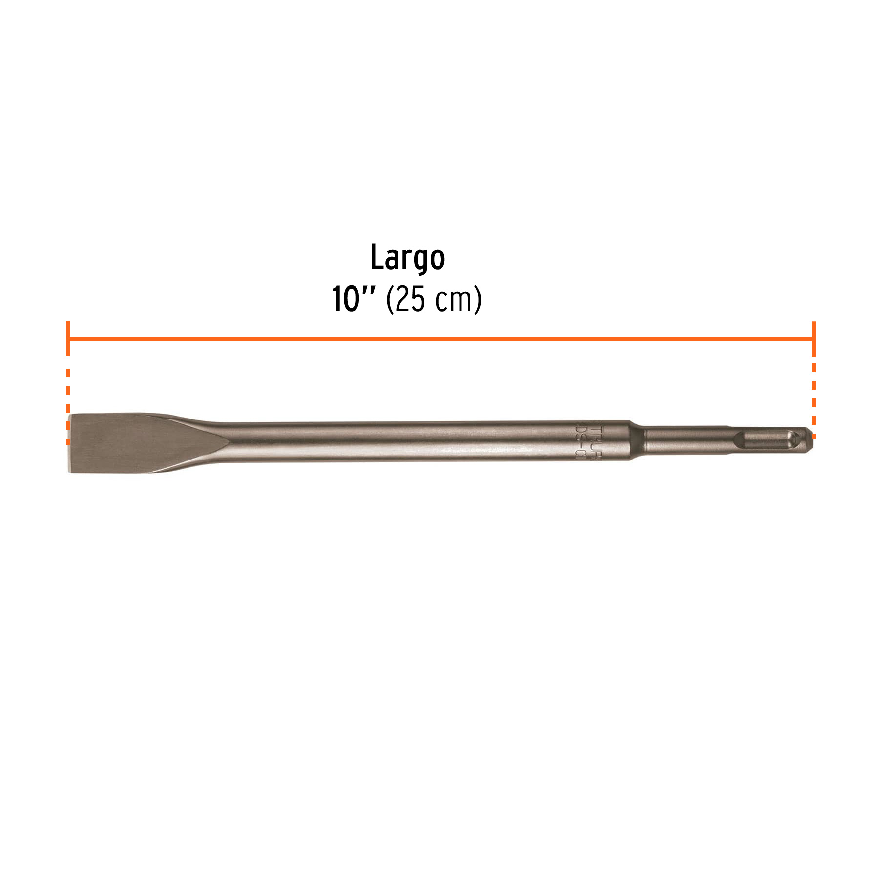 Cincel SDS plano delgado de 3/4"
