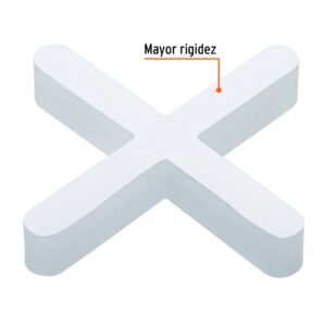 Separadores de losetas 3mm bolsa con 150 pzas