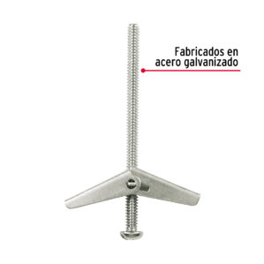 Pack de 4 Piezas de Sujetador tipo mariposa 3/16x3