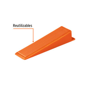 Bolsa con 100 cuñas para anclas de nivelación de azulejos