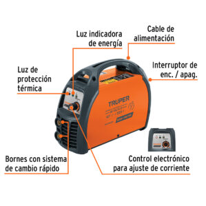 Soldadora Inversora de 130A Bi-Voltajte 127v 220v