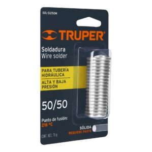 Soldadura solida 50/50 tuberia agua alta presion 1.14m 70g