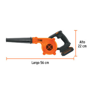Sopladora Inalambrica de 20V con 1 bateria 2Ah Truper