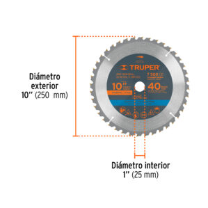 Disco sierra para madera 10