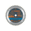 Disco sierra para madera 7-1/4" de 40 dientes Centro 5/8" Fino