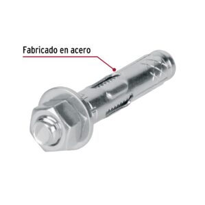 Taquete de expansion 5/16" con tornillo bolsa 4 pzas