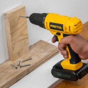 Taladro inalambrico bateria ion litio 20 V Pretul