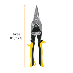 Tijera de aviacion recta 10