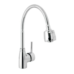 Mezcladora Monomando Fregadero Cuello flexible