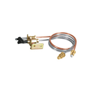Termopar con piloto y tubo de aluminio, 60 cm